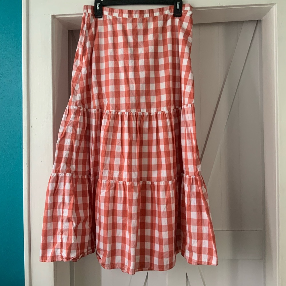 GAP cotton midi skirt